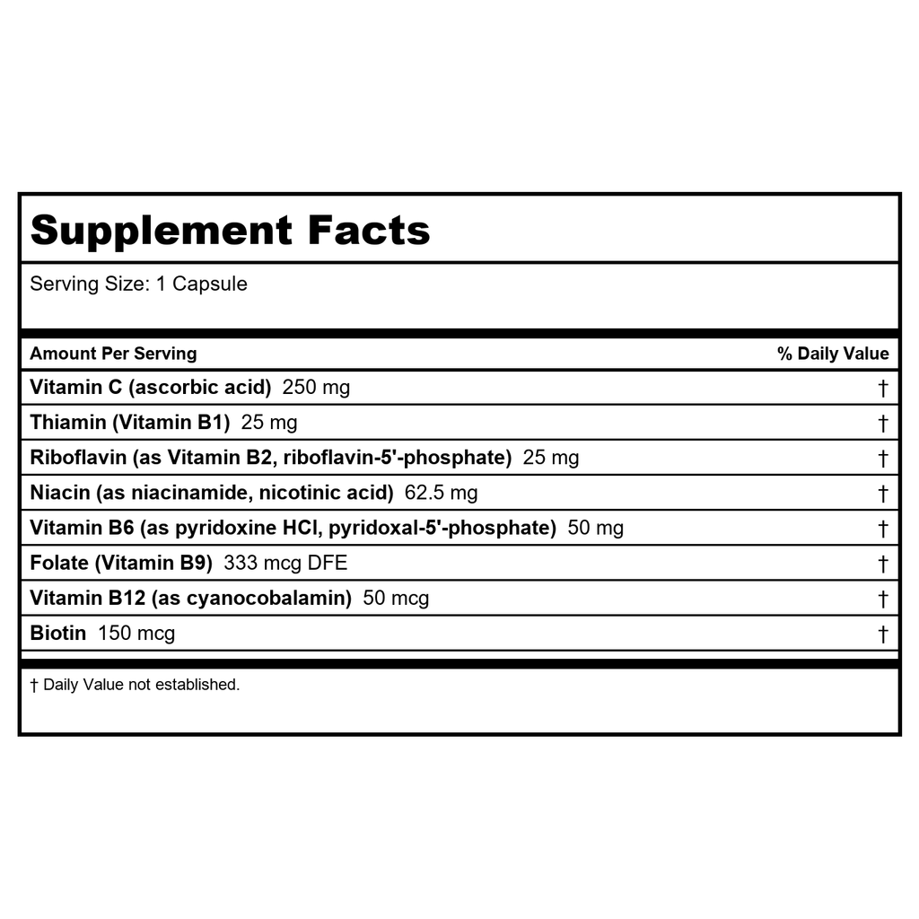 Nature's Way B-Stress Formula 100 Vcaps