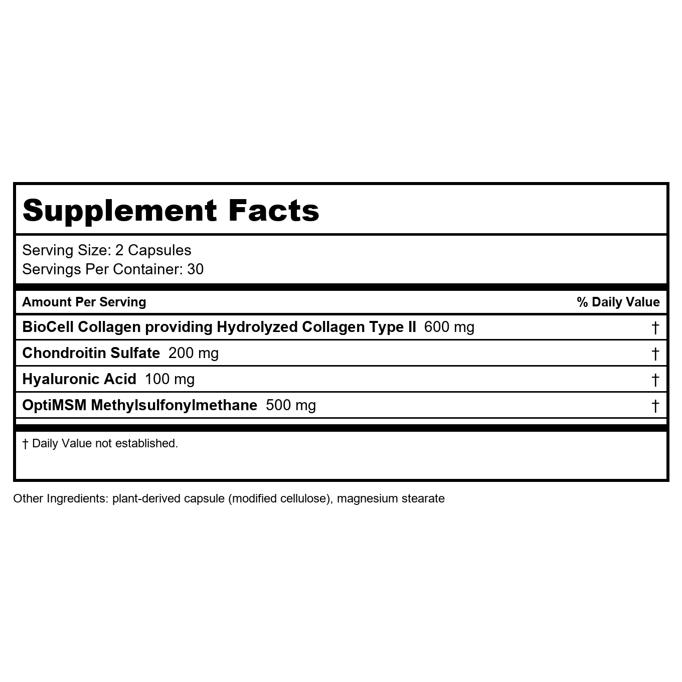 Nature's Way Hydraplenish With MSM 60 Capsules - 4 Packs