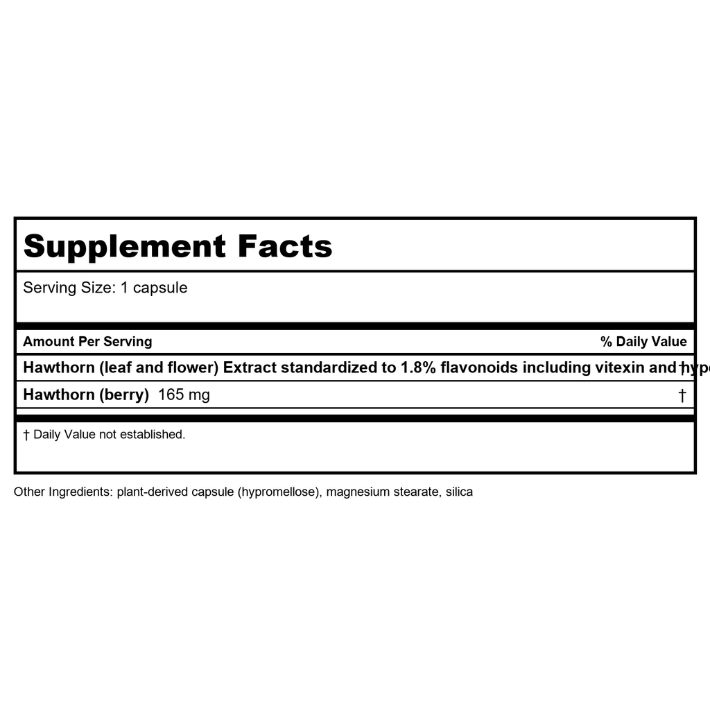 Nature's Way Hawthorn Extract 90 Vcaps - 3 Pack