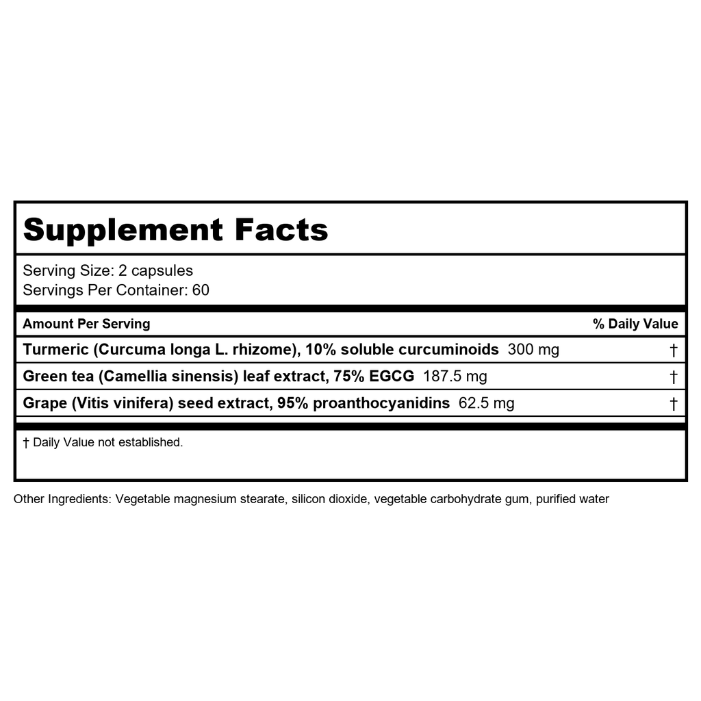 NFH Anti-Ox SAP 120 Capsules