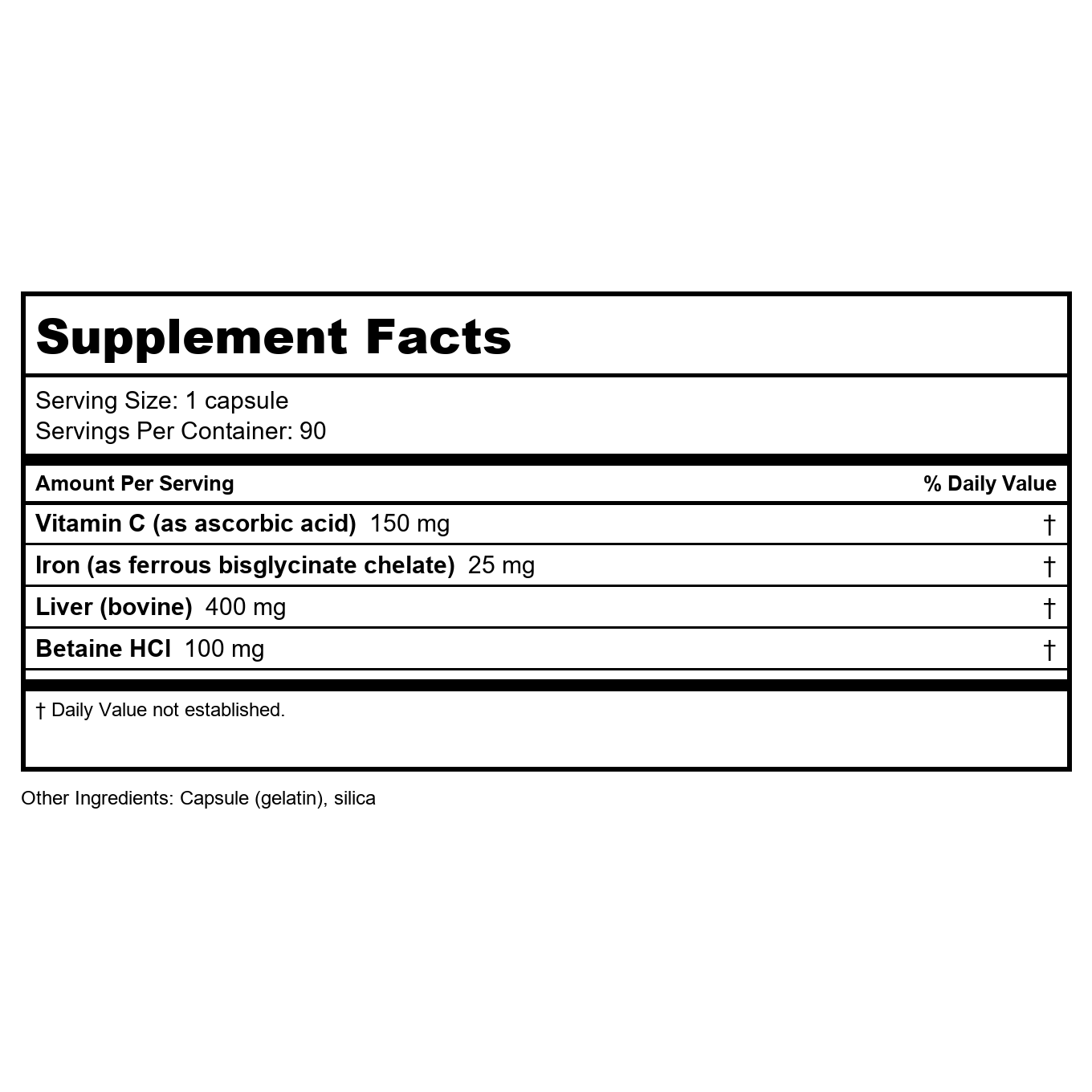 Apex Energetic HemeVite Plus 90 Capsules - K116