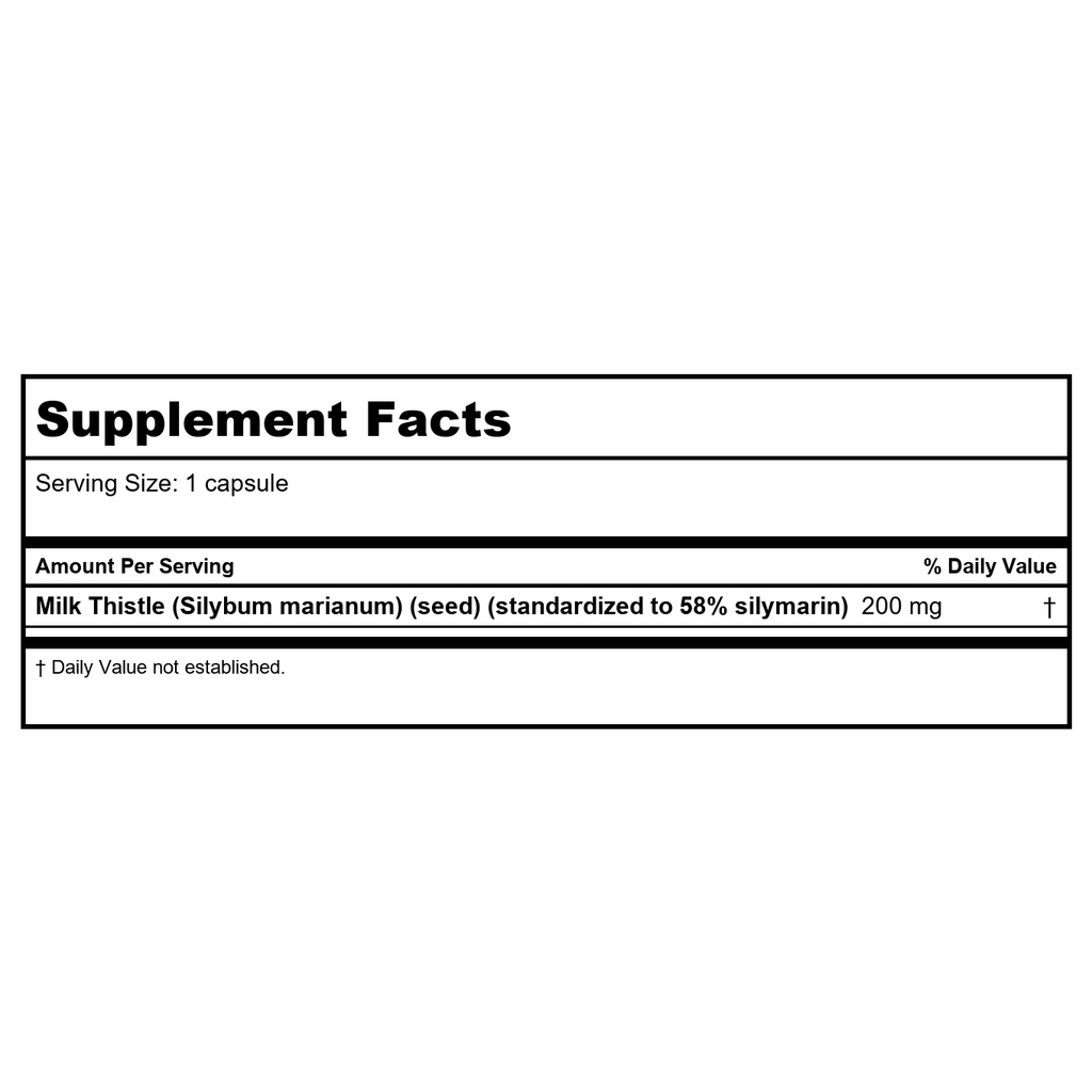 Ortho Molecular Silymarin Forte 120