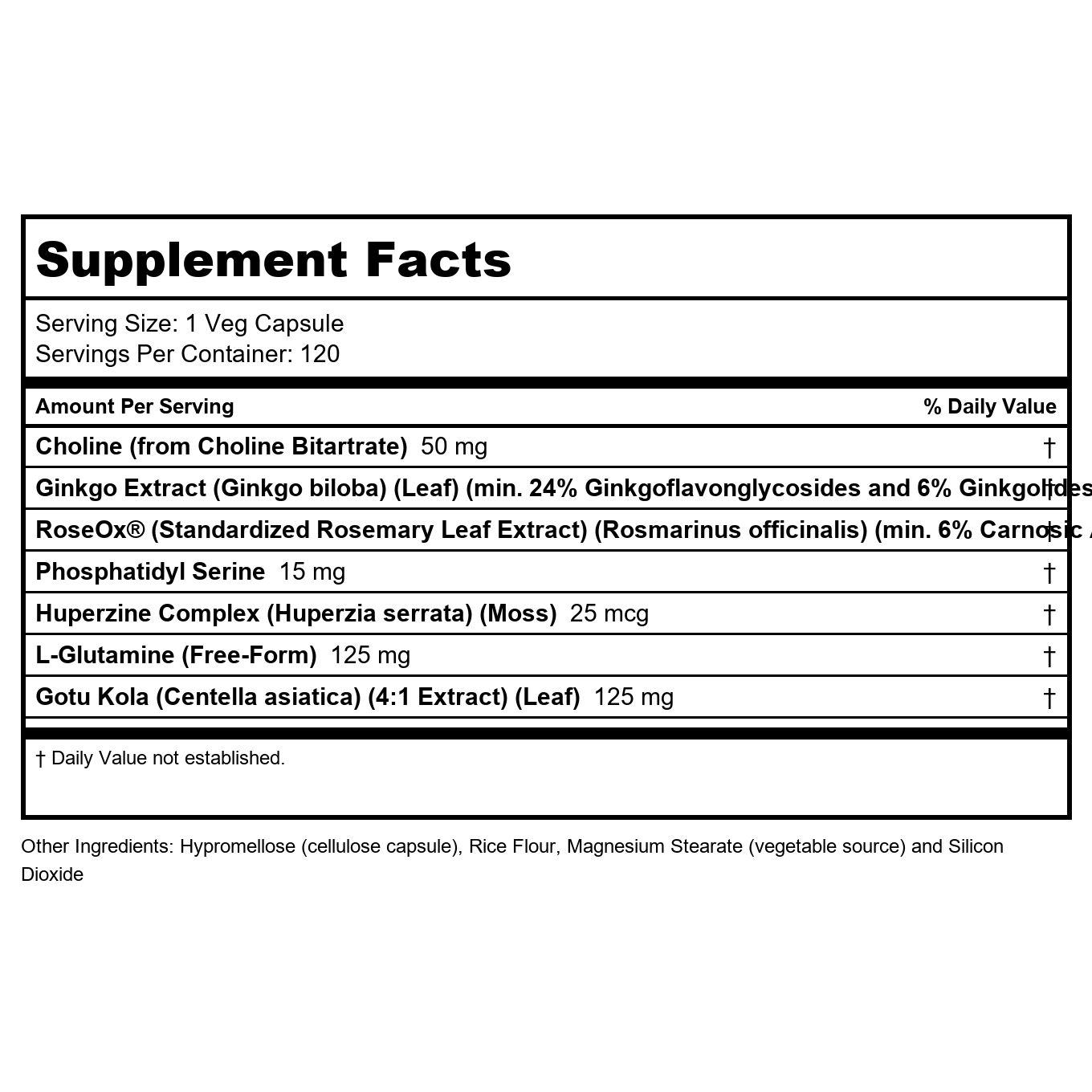 Now Foods Brain Elevate 120 VegiCaps (Pack of 2)