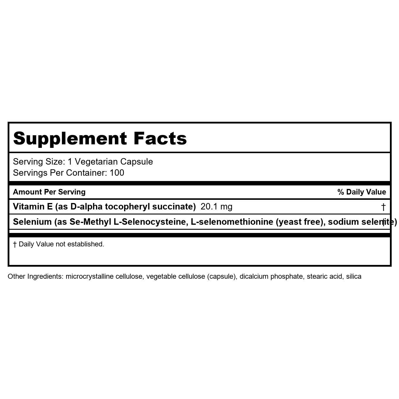 Life Extension - Super Selenium Complex & Vitamin E - 200 Mcg - 100 Vcaps (200 VCAPS) by Life Extension (2)