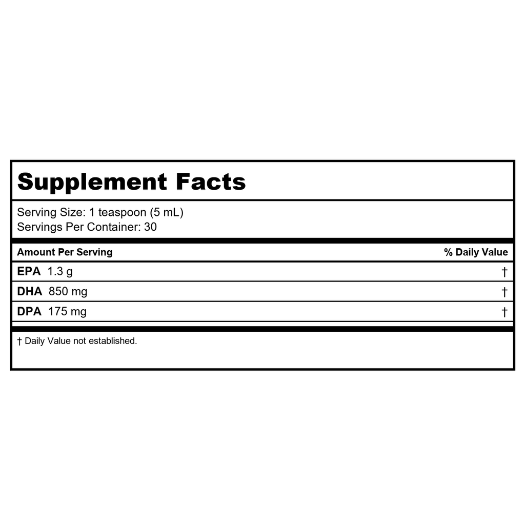 Orthomega Liquid Fish Oil- Mango 5.07 fl oz
