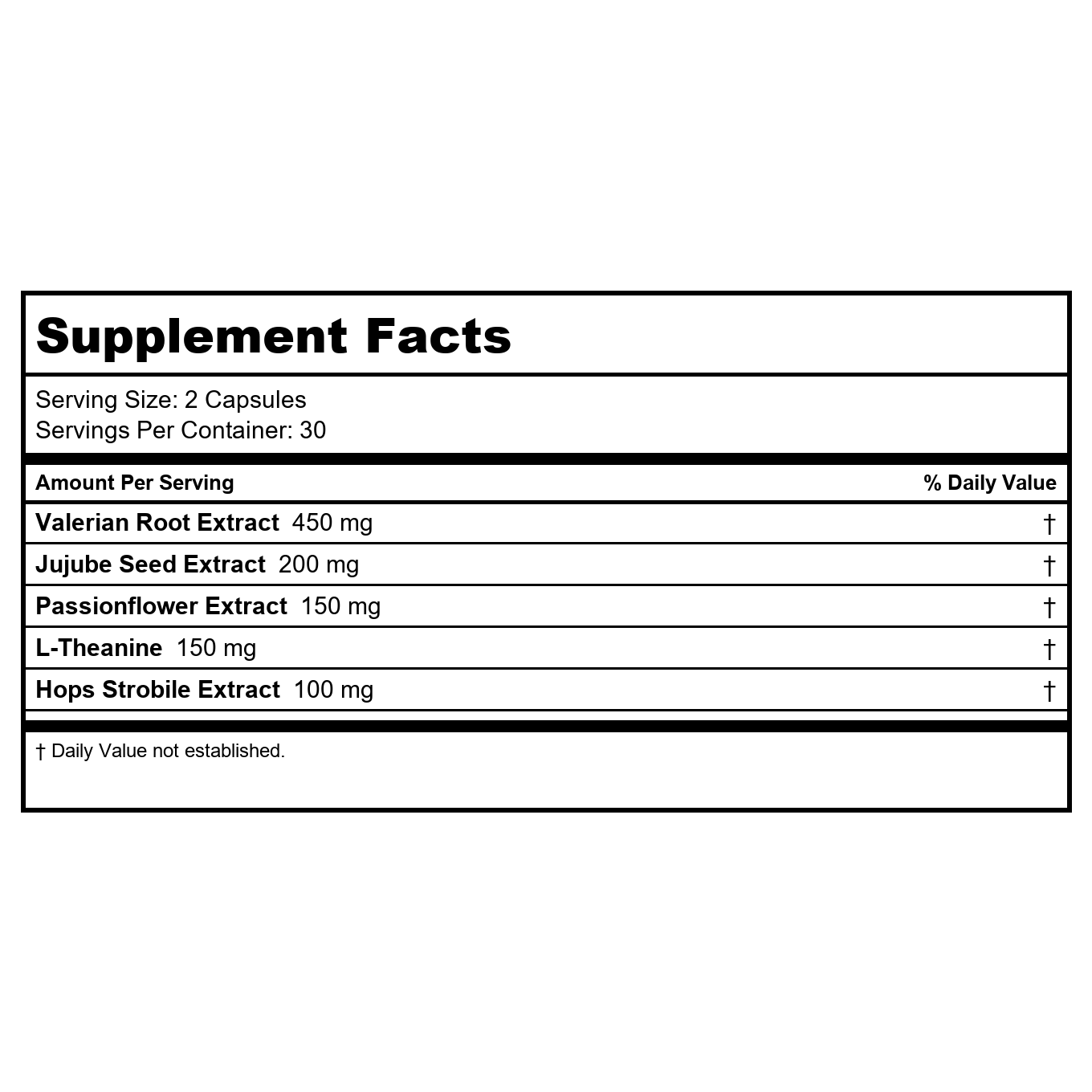 Ortho Molecular Products Botanicalm PM (60ct)