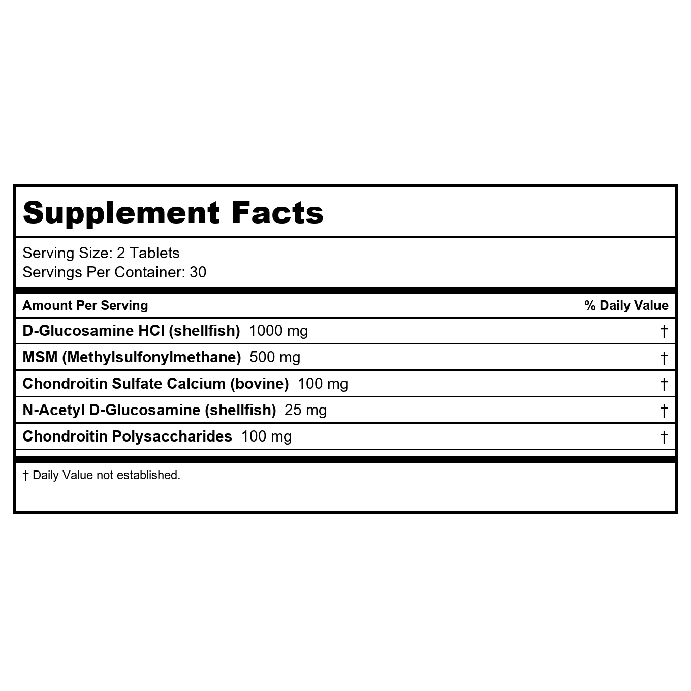 KAL Joint Guard 60 Tablets