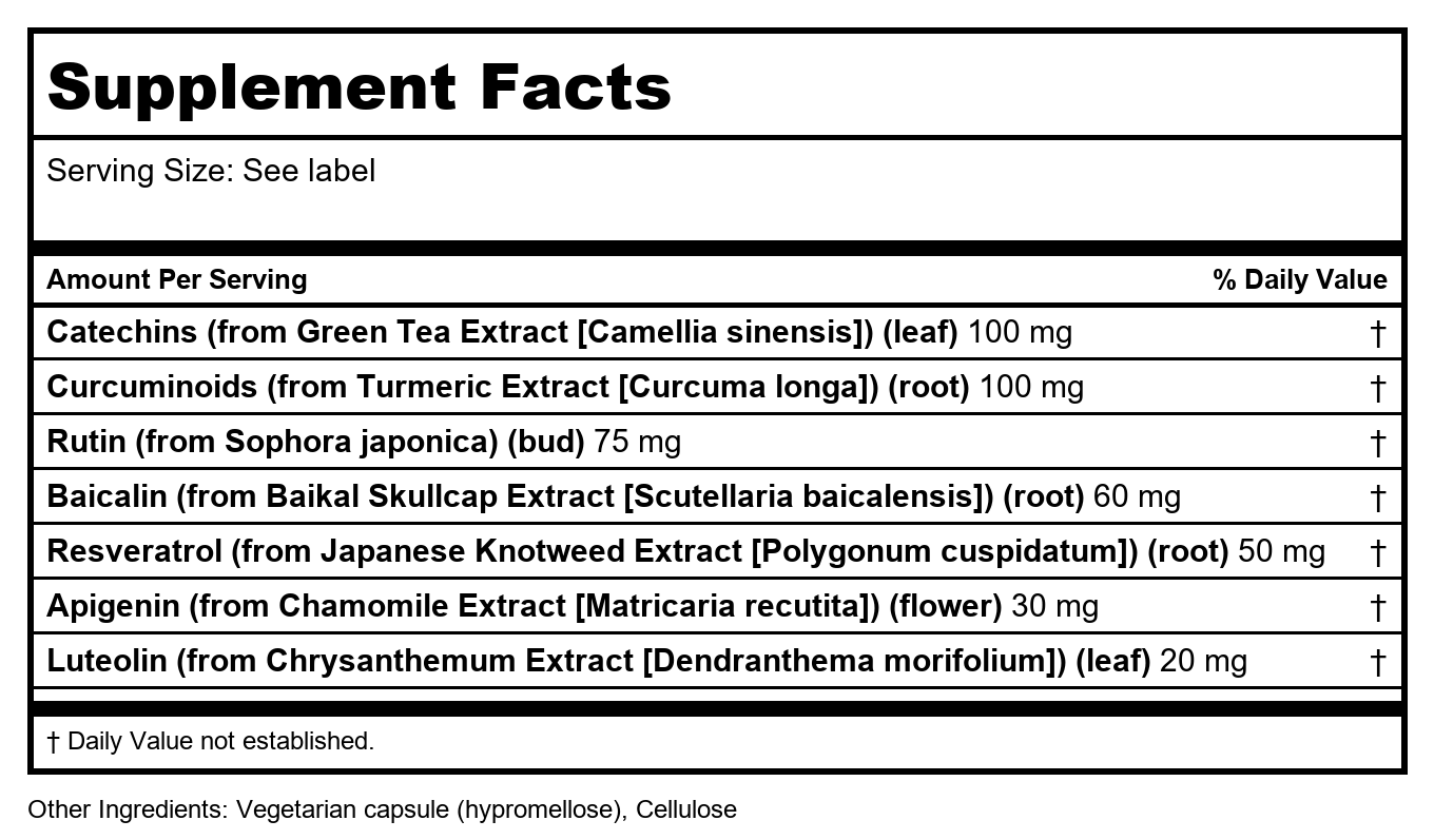 Apex Energetics NeuroFlam (K-46) 90 CAPSULES