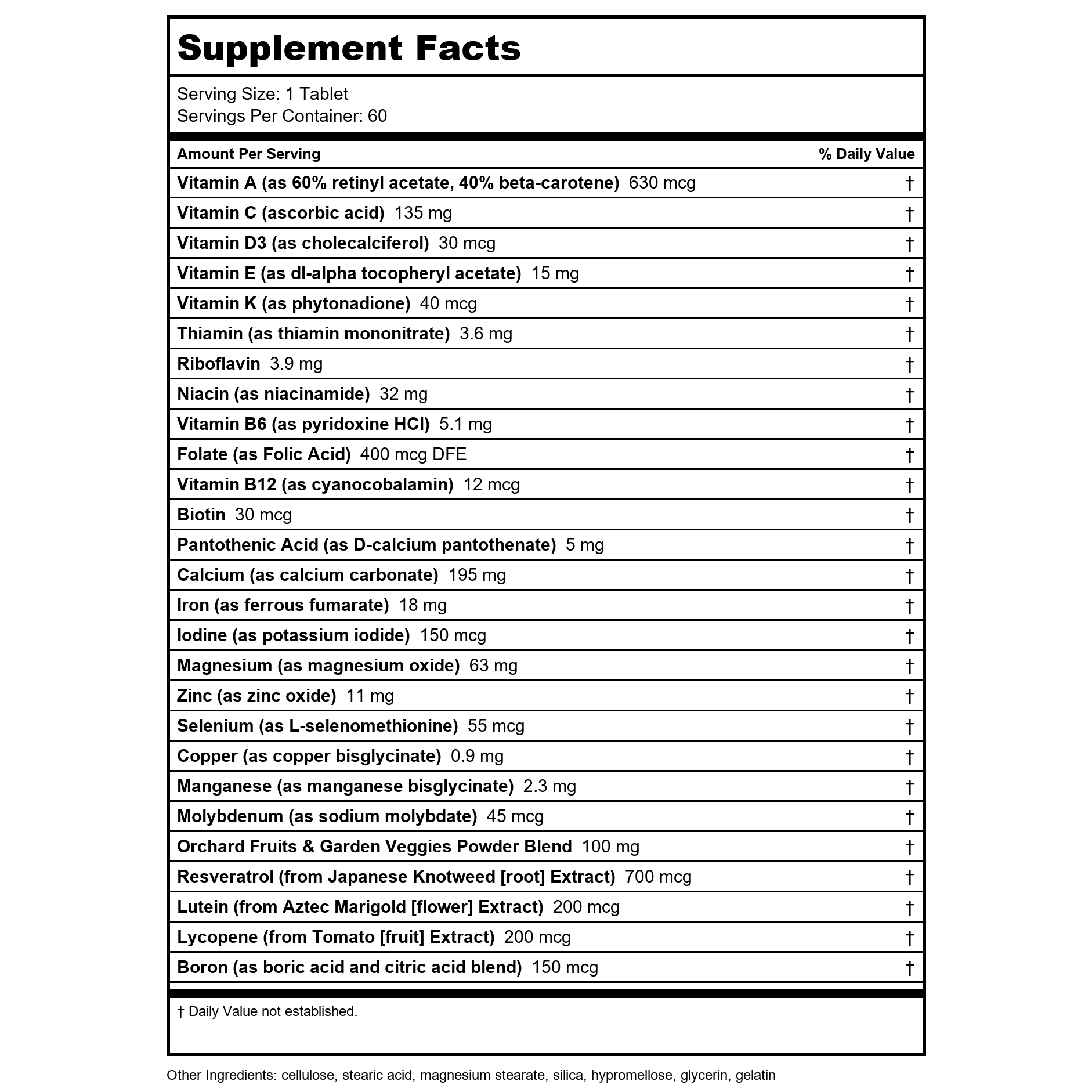 Nature?s Way Alive! Daily Energy Multivitamin 22 Vitamins and Minerals 60 Tablets