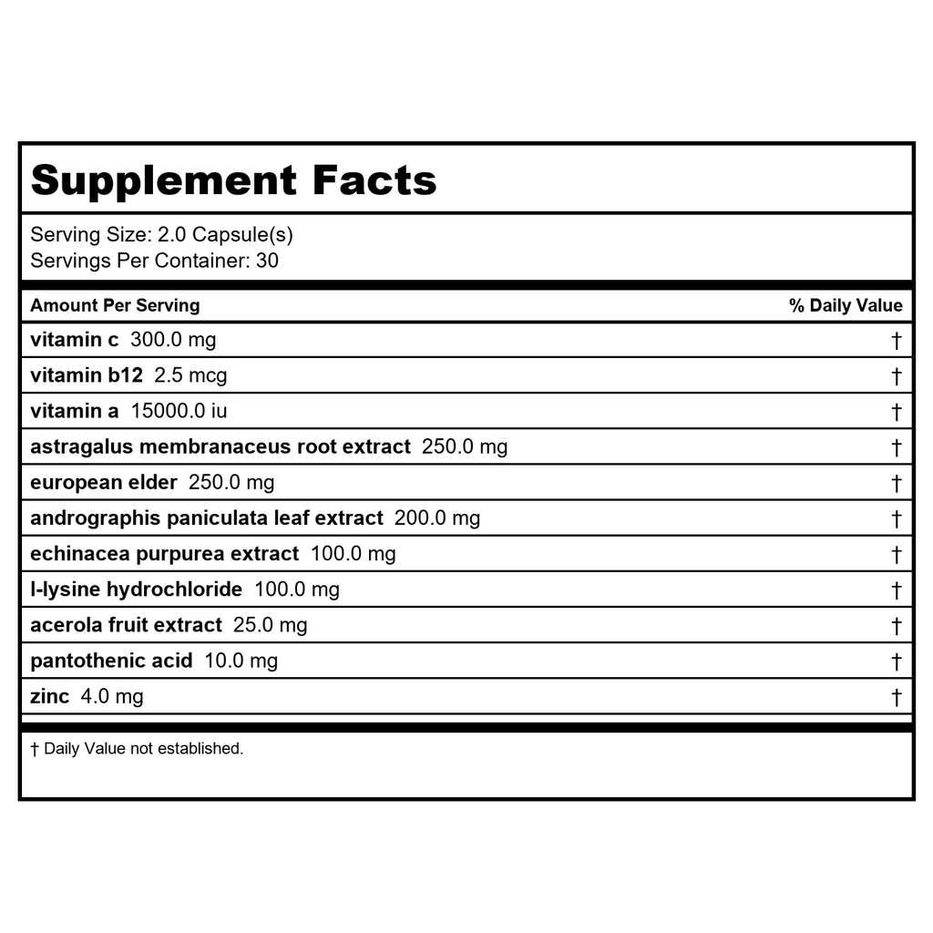 Ortho Molecular Viracid 60 Capsules - Pack of 2