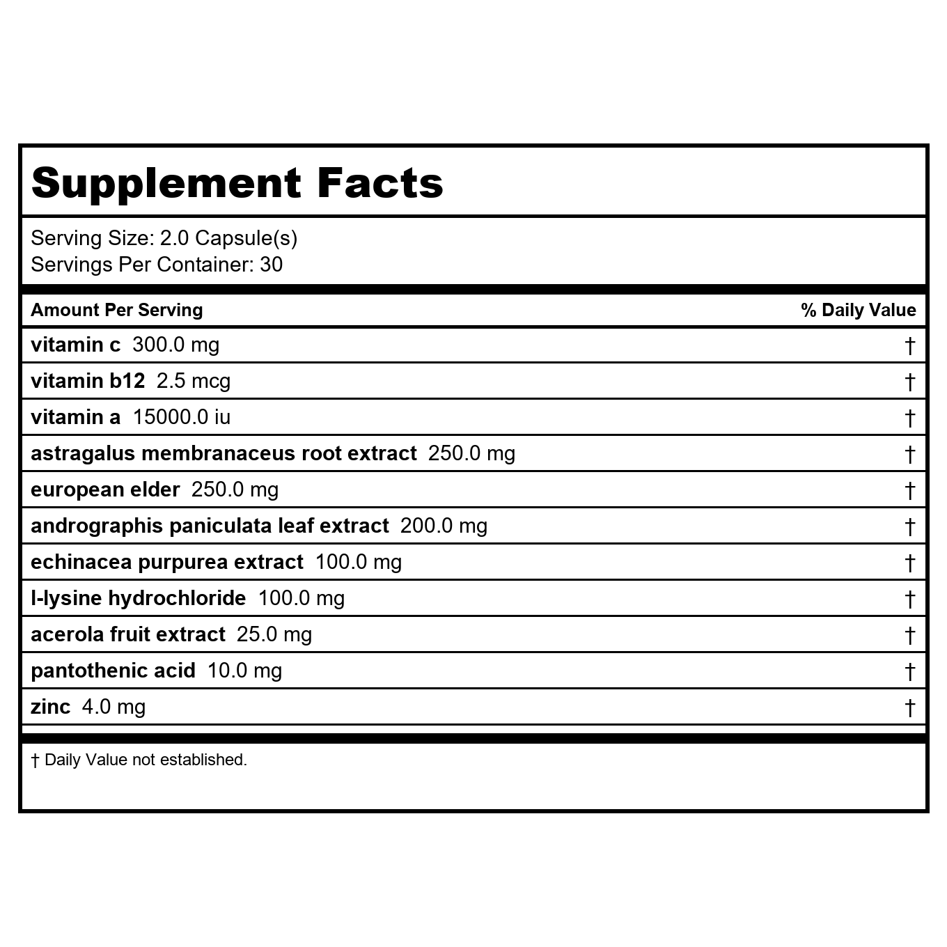 Ortho Molecular Viracid 60 Capsules - Pack of 2