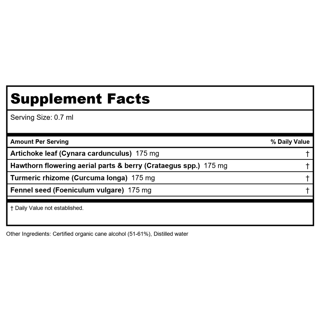 Herb Pharm Cholesterol Health Herbal Liquid Formula for Cardiovascular and Circulatory Support - 1 Ounce