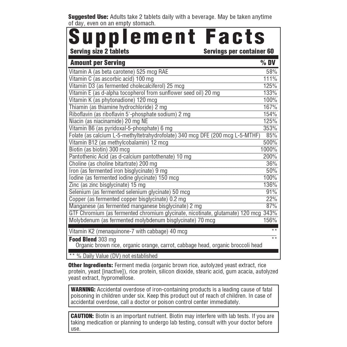 Innate Women's 40+ Multi 120tab