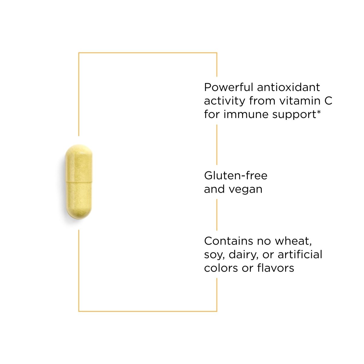 Integrative Therapeutics Vitamin C with Quercetin - 180 Capsules
