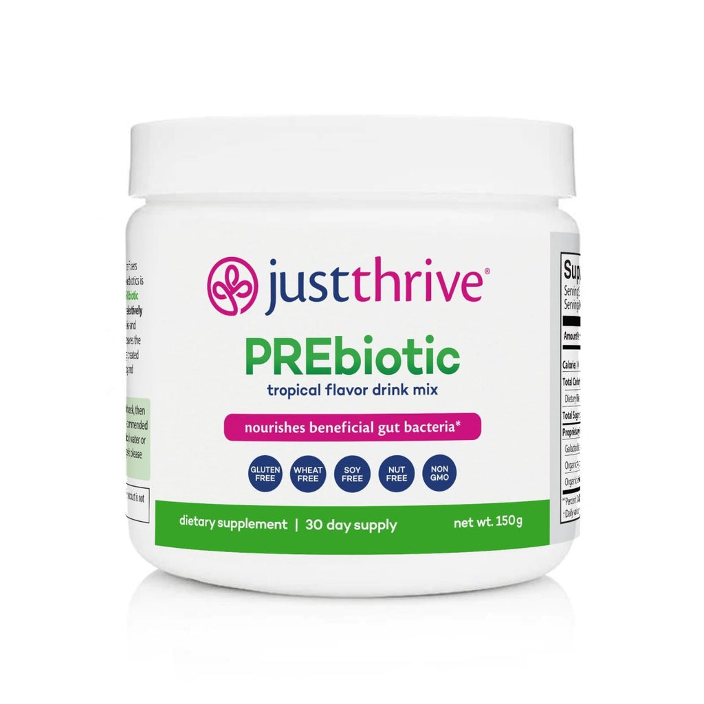 JustThrive - Precision PREbiotic Powder Tropical Flavor - 150 Grams