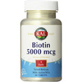 KAL Biotin 5000 TR Tablets, 5000 mcg, 60 Count