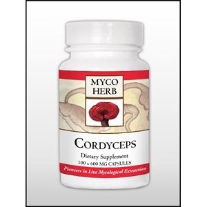 Kan Herb MycoHerb Cordyceps 100 Capsules