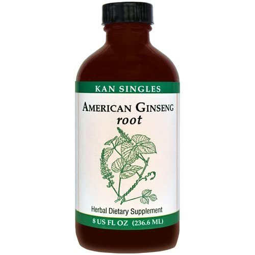 Kan Herb Singles American Ginseng Root 8 Ounce