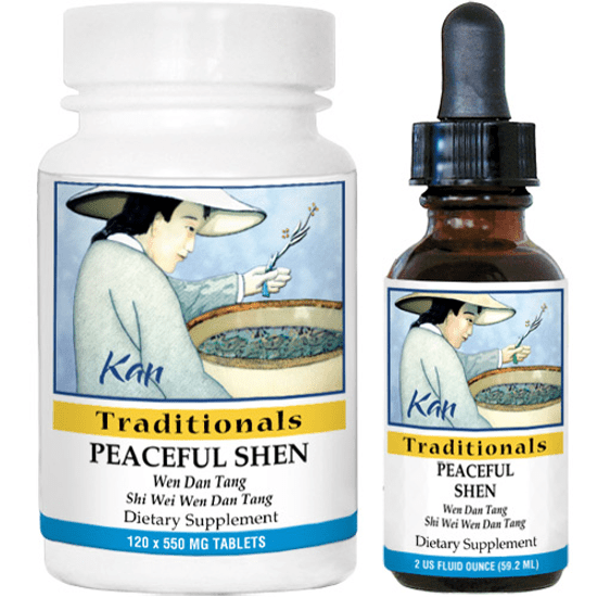 Kan Herb Traditional Peaceful Shen 120 Tablets