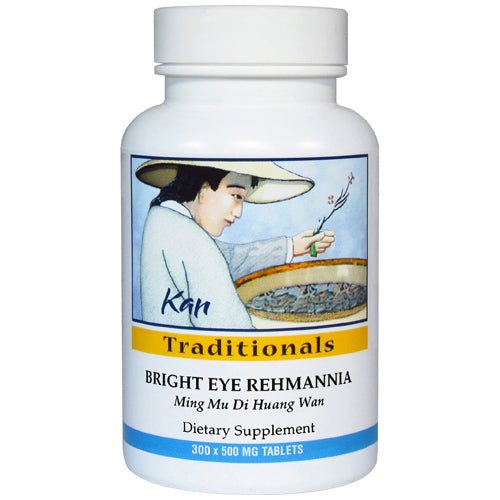 Kan Herb Traditionals Bright Eye Rehmannia 300 Tablets