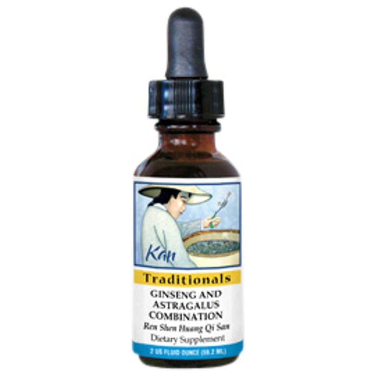 Kan Herb Traditionals Ginseng and Astragalus Combination 8oz -