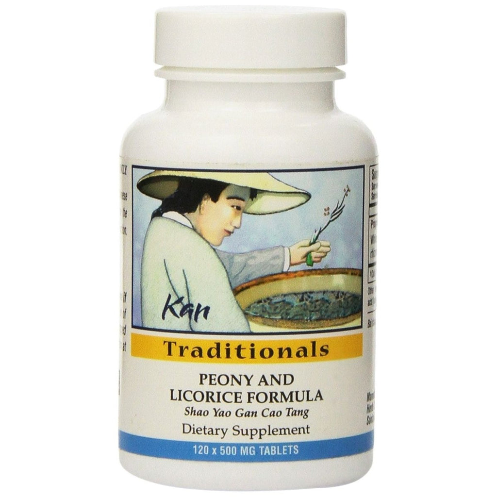 Kan Herb Traditionals Peony and Licorice Formula 120 Tablets