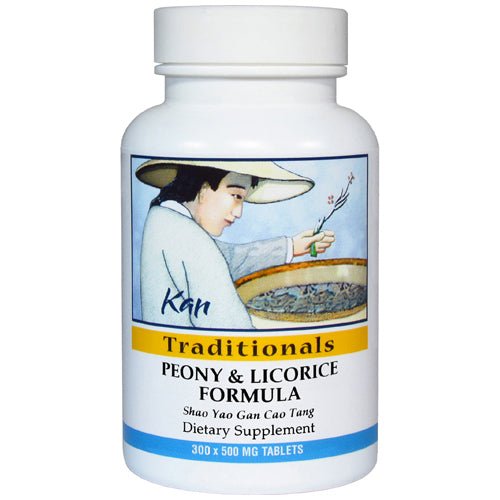 Kan Herb Traditionals Peony and Licorice Formula 300 Tablets