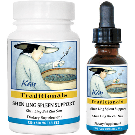 Kan Herb Traditionals Shen Ling Spleen Support 120 Tablets