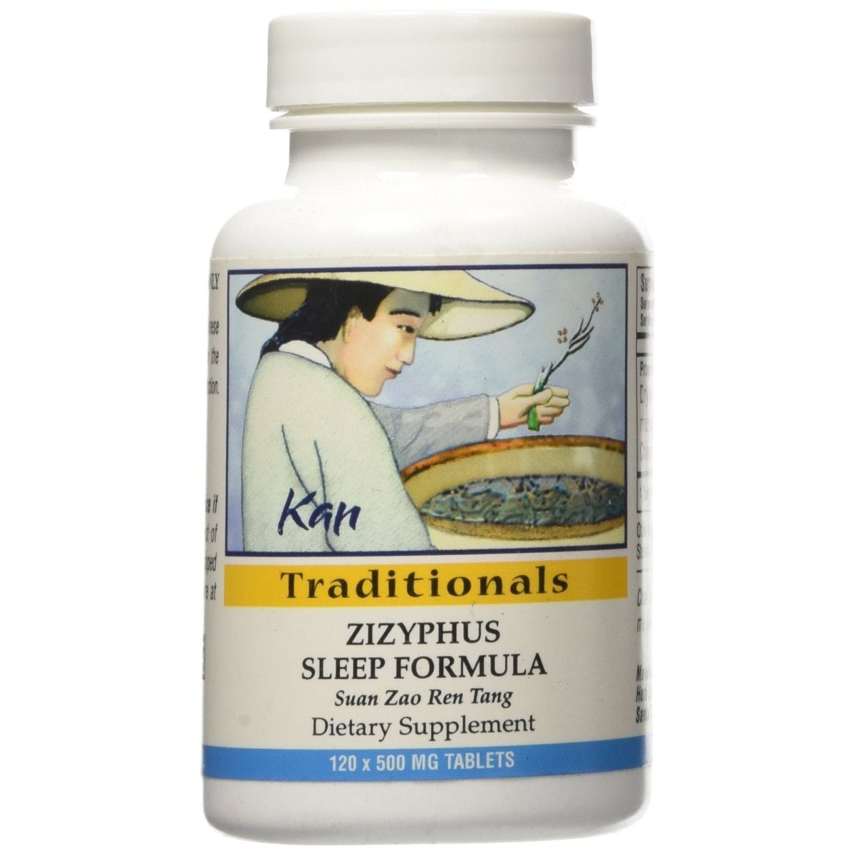 Kan Herb Traditionals Zizyphus Sleep Formula 120 Tablets