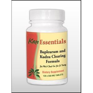 Kan Herbs Essentials - Bupleurum and Kudzu Clearing Formula 120 Tablets