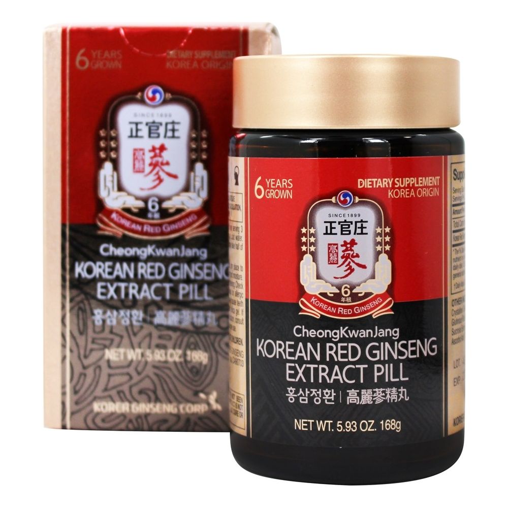 Korea Ginseng Corp - Korean Red Ginseng Extract Pill - 5.93 oz.