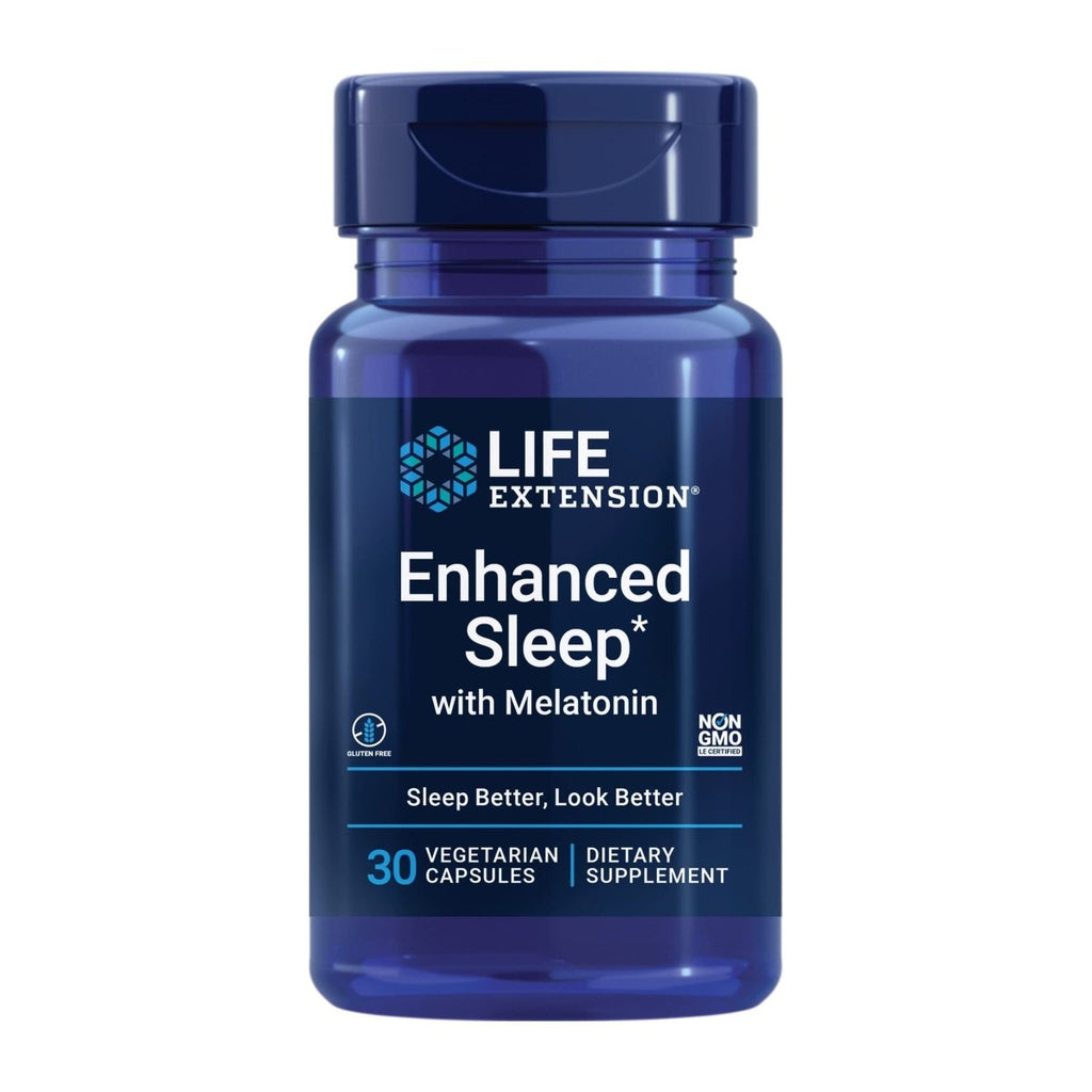 Life Extension Enhanced Sleep With Melatonin 30 Vcaps