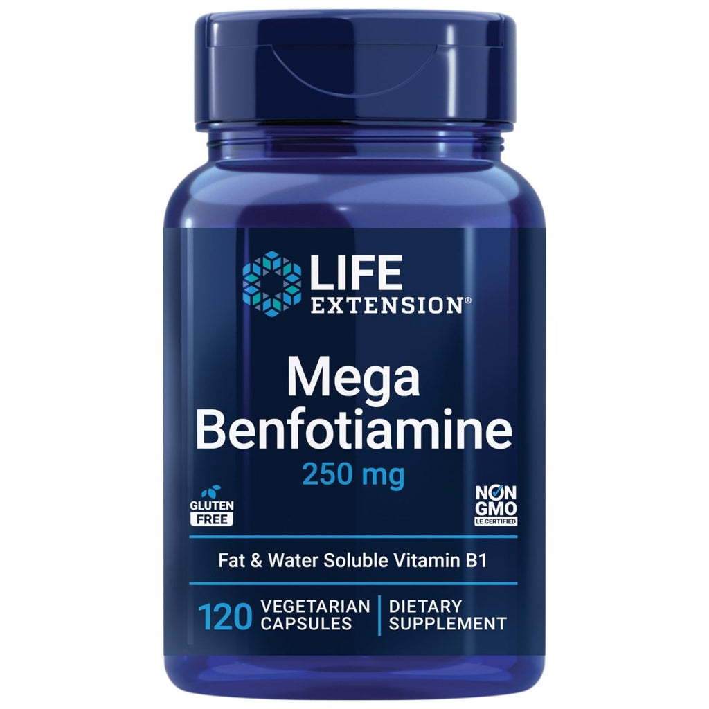Life Extension Mega Benfotiamine 250mg 120 Vcaps