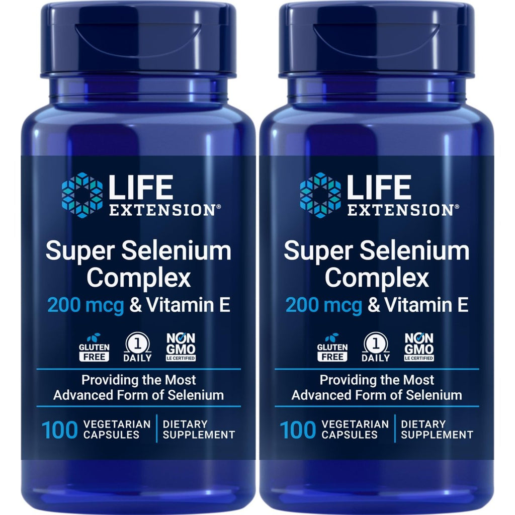 Life Extension - Super Selenium Complex & Vitamin E - 200 Mcg - 100 Vcaps (200 VCAPS) by Life Extension (2)