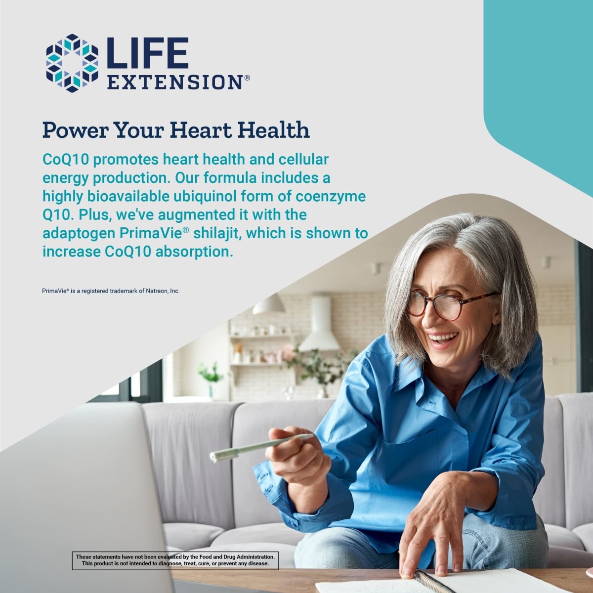 Life Extension Super Ubiquinol CoQ10 50mg with Enhanced Mitochondrial Support 100 Softgels