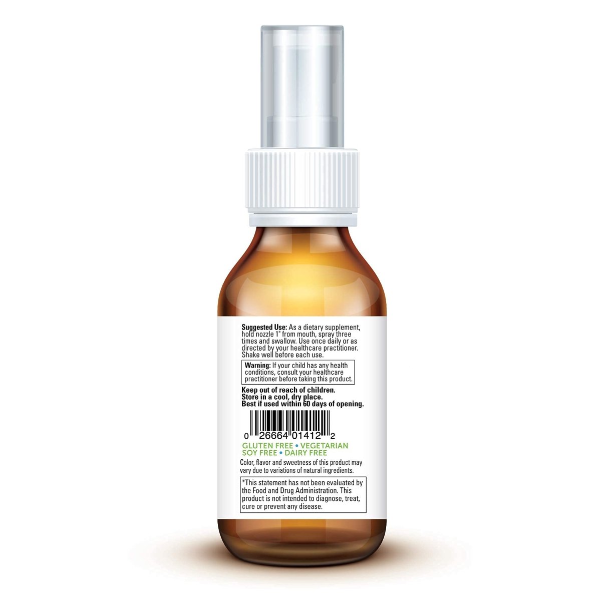 Little DaVinci Calm - Calming Supplement for Kids* - Supports Relaxation, Focus and Alertness* - With Green Tea Leaf Extract and Stevia Leaf Extract - Fruit Punch Flavor - 30 ml