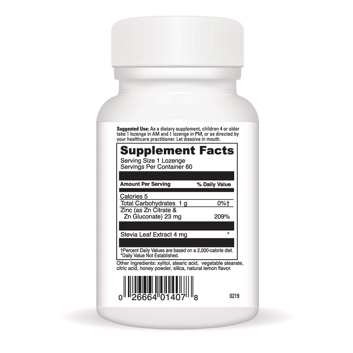 Little DaVinci Immuni-z - Kids Zinc Lozenge to Support Immune Health, Throat Tissue, Brain Health and Development, Sleep and Focus* - with Zinc Citrate and More - Lemon Flavor - 60 Lozenges
