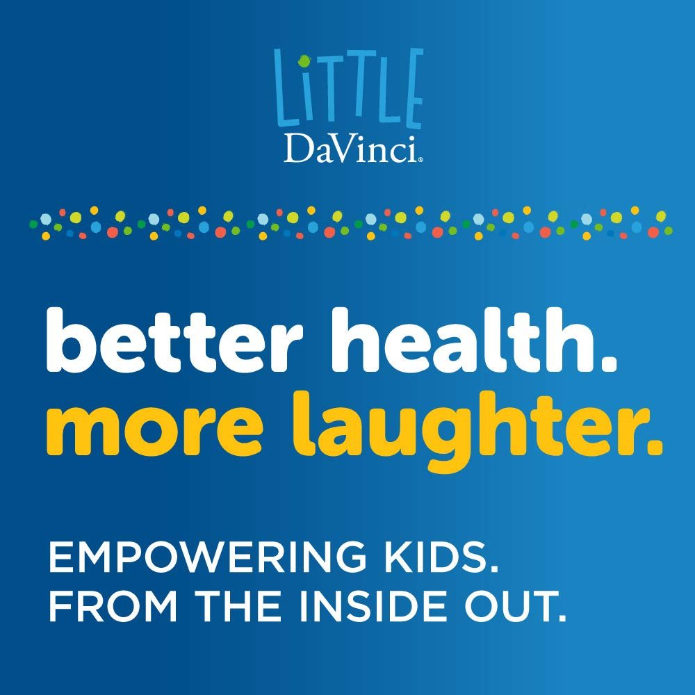 Little DaVinci Immuni-z - Kids Zinc Lozenge to Support Immune Health, Throat Tissue, Brain Health and Development, Sleep and Focus* - with Zinc Citrate and More - Lemon Flavor - 60 Lozenges