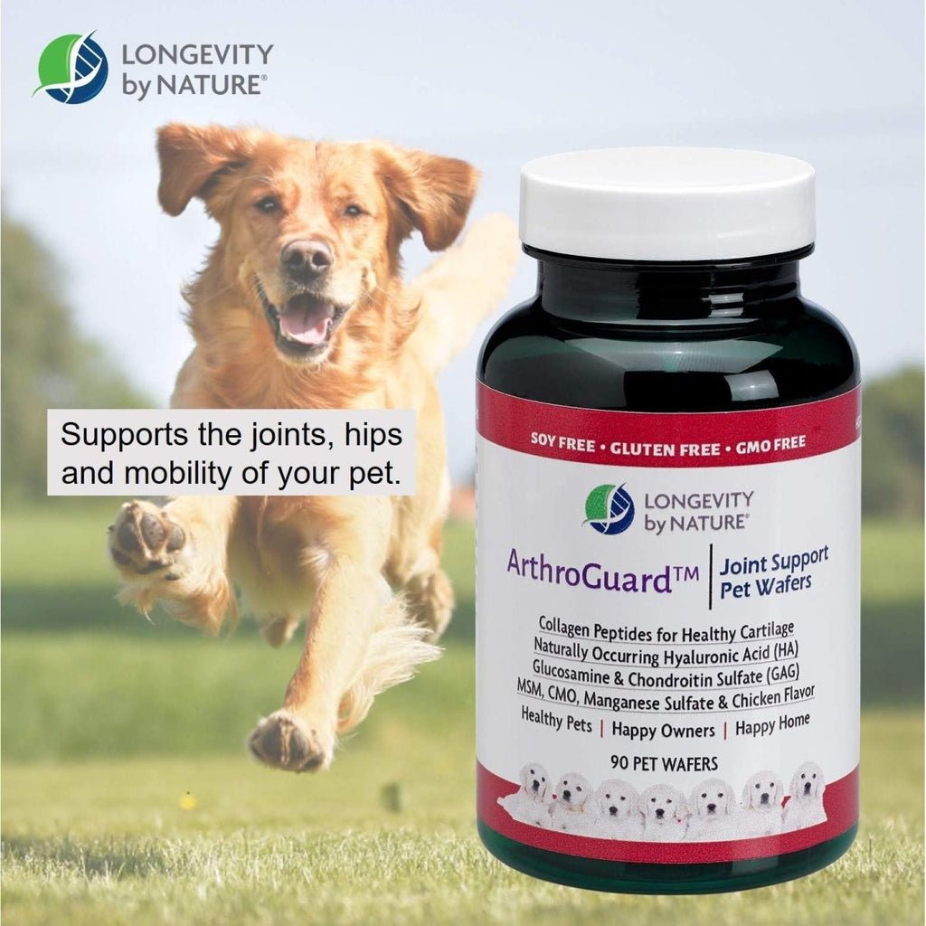 Longevity by Nature - ArthroGuard Joint Support Pet Wafers - 90 Wafers