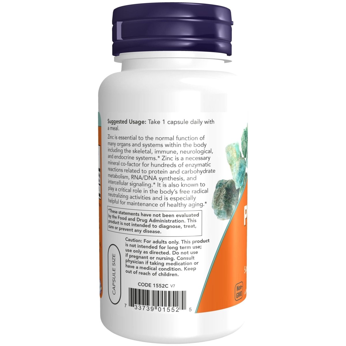 Lucky Brand - ZINC PICOLINATE 50mg  120 VCAPS