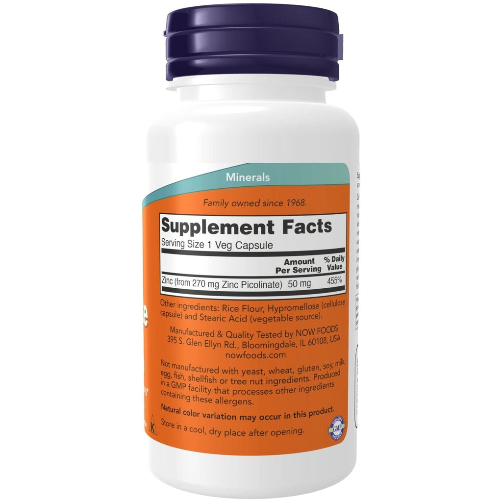 Lucky Brand - ZINC PICOLINATE 50mg  120 VCAPS