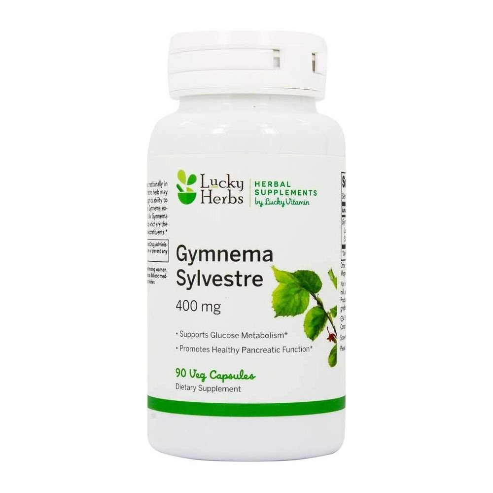 Lucky Herbs Gymnema Sylvestre 400 mg 90 Vcaps -