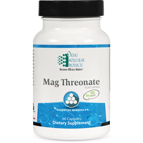 Mag Threonate Ortho Molecular Products 60 Capsules