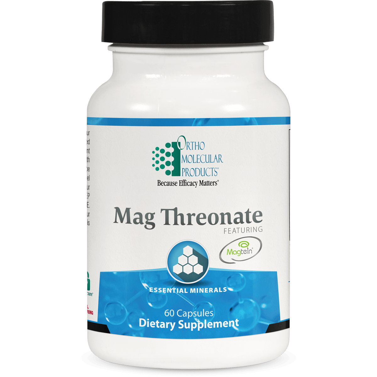 Mag Threonate Ortho Molecular Products 60 Capsules