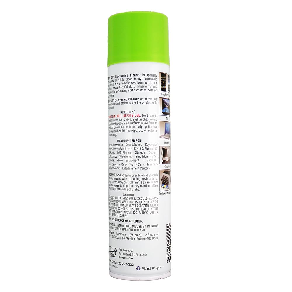 Max Pro Blow Off Electronic 8 oz