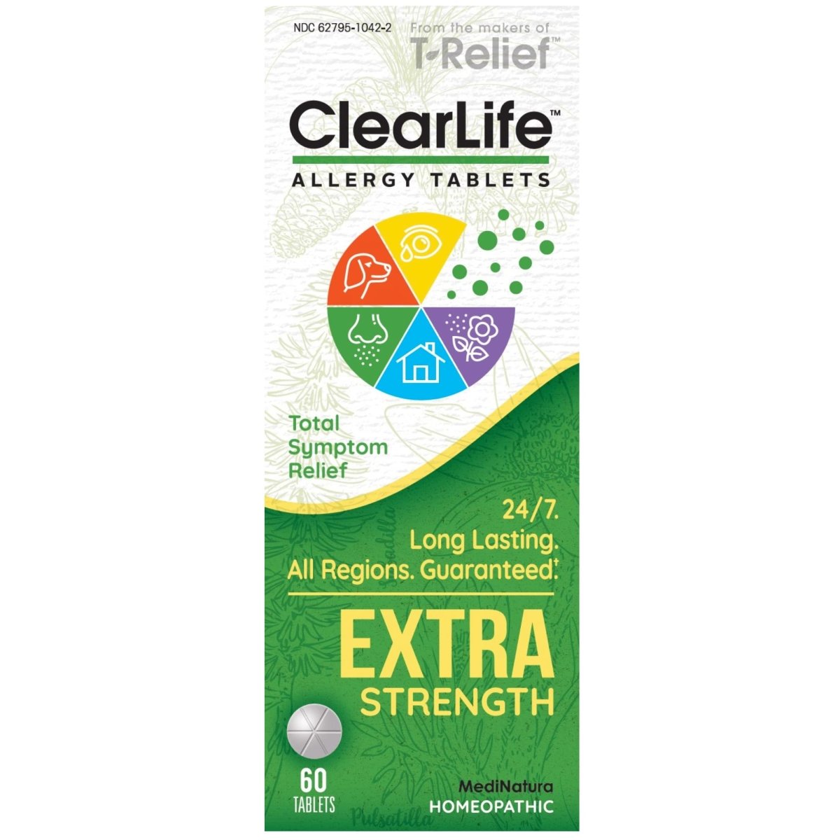 Medinatura ClearLife Allergy Extra Strength 60 Tablets