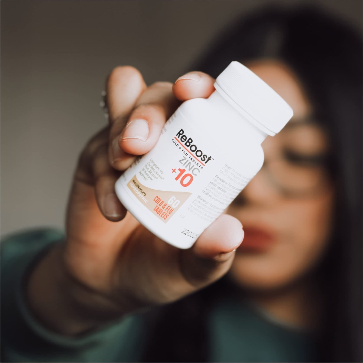 MediNatura Reboost Cold/Flu Lemon 60 Tablets