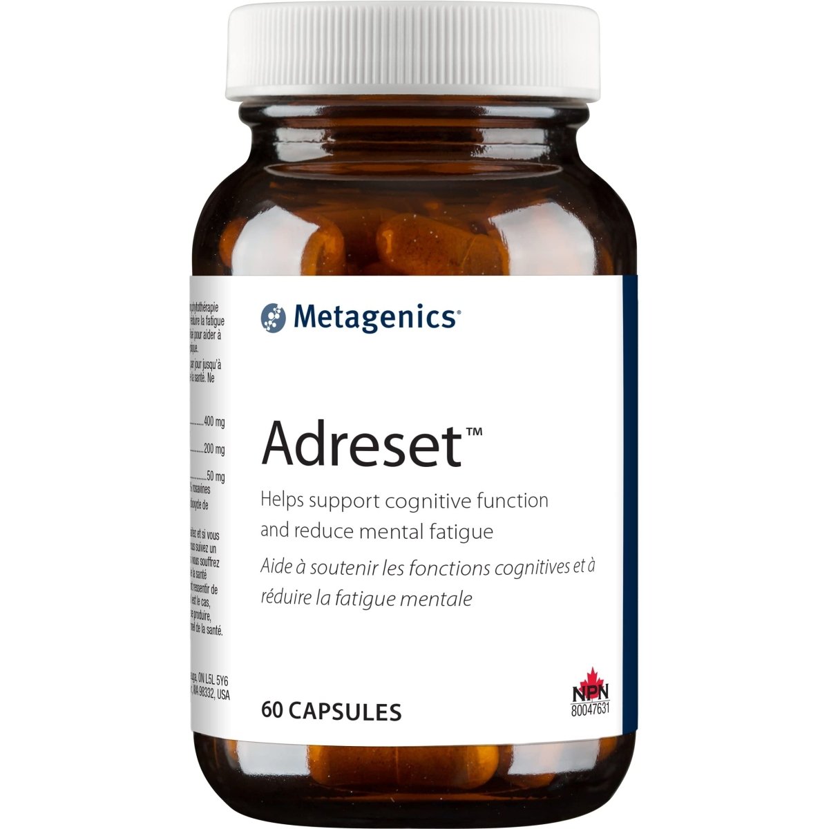 Metagenics Adreset - 60 Capsules