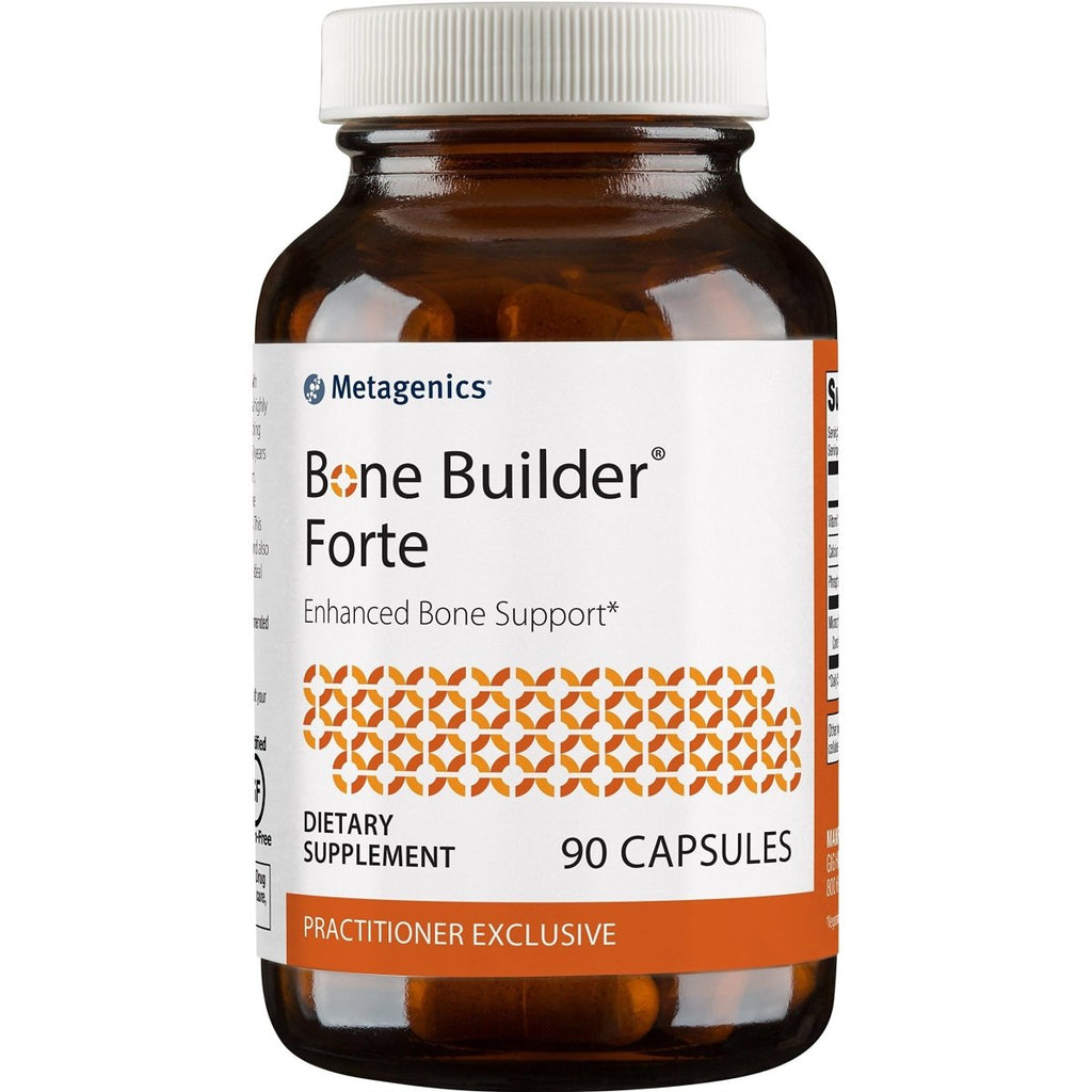 Metagenics Bone Builder Forte Capsules with Calcium, Phosphorus and Vitamin D 2000 IU to Help Maintain Healthy Bone Density - 45 Servings