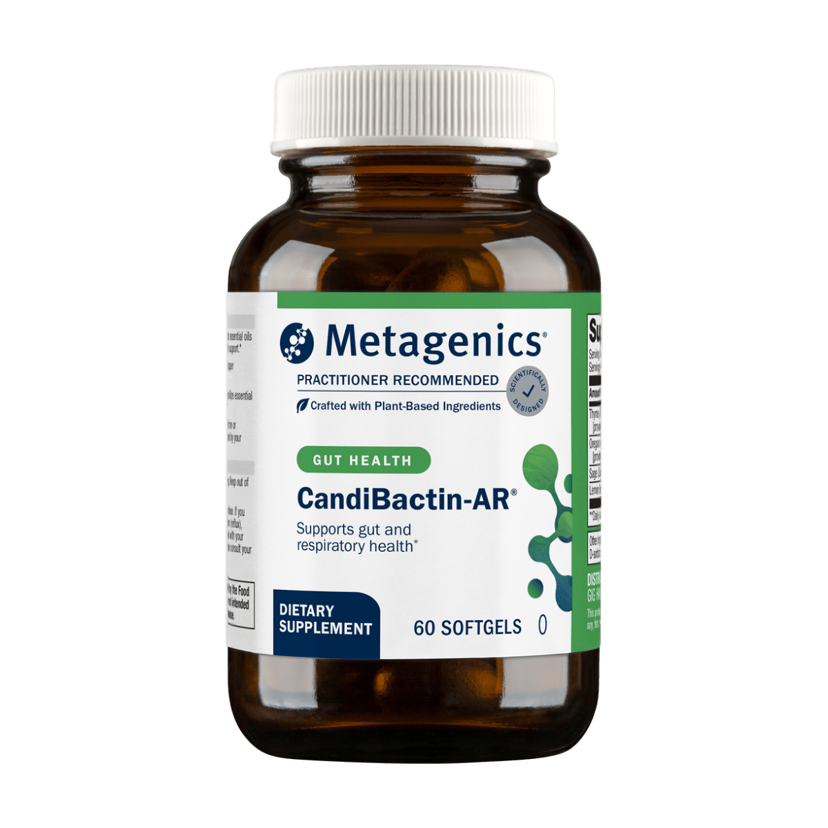 Metagenics CandiBactin-AR 60 Softgels - 2 Pack